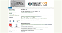 Desktop Screenshot of keuruunkisailijat.fi